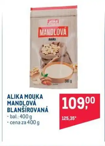 Makro ALIKA MOUKA MANDLOVA BLANŠÍROVANÁ nabídka