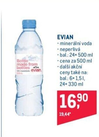 Makro EVIAN nabídka