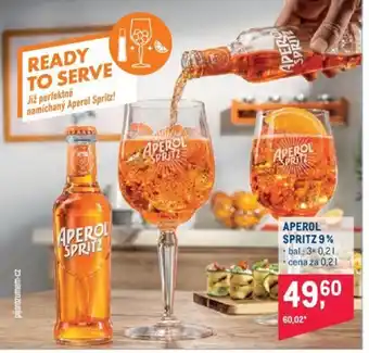 Makro APEROL SPRITZ 9% nabídka