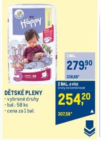 Makro DĚTSKÉ PLENY nabídka