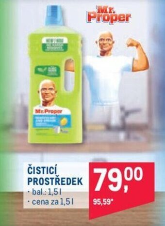 Makro Mr. Proper ČISTICÍ PROSTŘEDEK nabídka