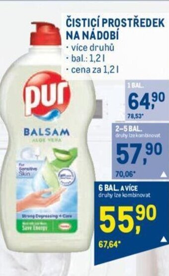 Makro PUR ČISTICÍ PROSTŘEDEK NA NÁDOBÍ nabídka
