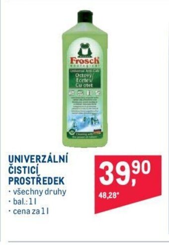 Makro Frosch UNIVERZÁLNÍ ČISTICÍ PROSTŘEDEK nabídka