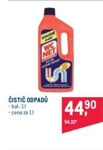 Makro ČISTIČ ODPADŮ nabídka