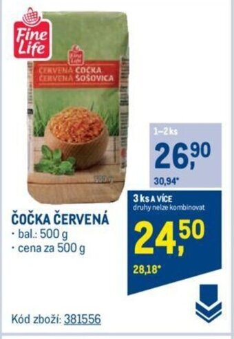 Makro ČOČKA ČERVENÁ nabídka