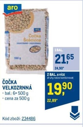 Makro ČOČKA VELKOZRNNÁ nabídka