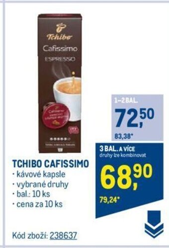 Makro TCHIBO CAFISSIMO nabídka