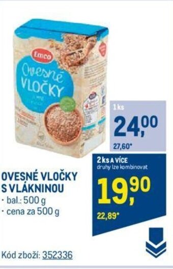 Makro OVESNÉ VLOČKY S VLÁKNINOU nabídka