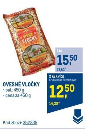 Makro OVESNÉ VLOČKY nabídka