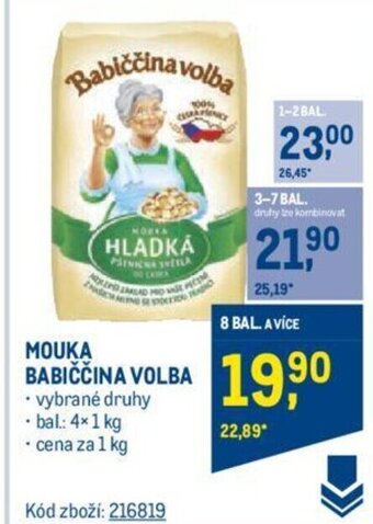 Makro MOUKA BABIČČINA VOLBA nabídka