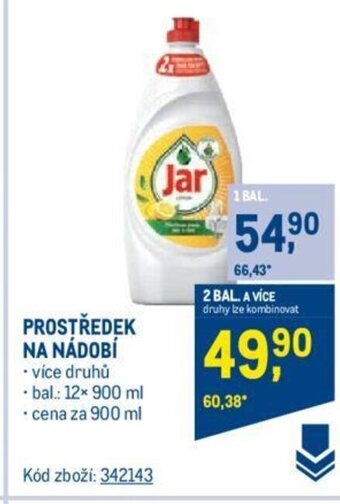 Makro Jar PROSTŘEDEK NA NÁDOBÍ nabídka