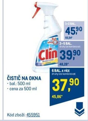 Makro ČISTIČ NA OKNA nabídka