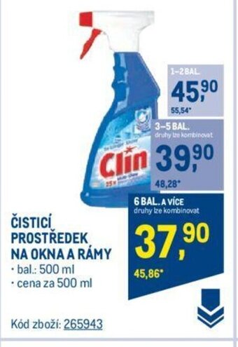 Makro ČISTICÍ PROSTŘEDEK NA OKNA A RAMY nabídka