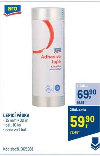 Makro Aro LEPICÍ PÁSKA nabídka