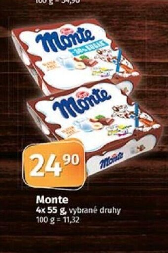 COOP TIP Monte nabídka