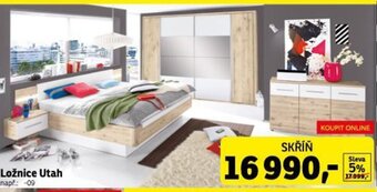 Asko Ložnice Utah nabídka