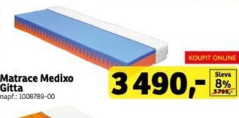 Asko Matrace Medixo Gitta nabídka