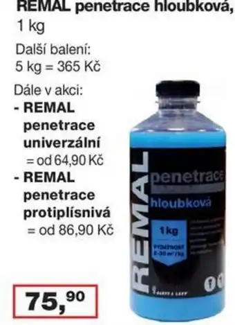 Barevný ráj REMAL penetrace hloubková, 1 kg nabídka