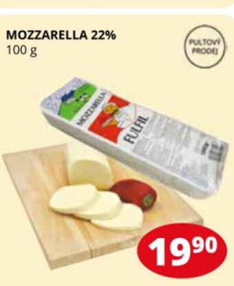 Flop MOZZARELLA 22% 100 g nabídka