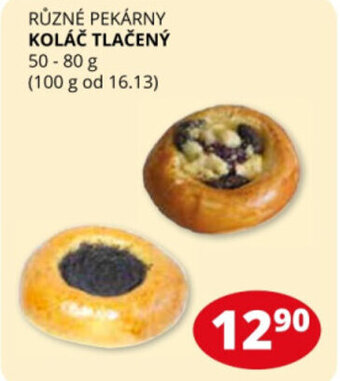 Flop RŮZNÉ PEKÁRNY KOLÁČ TLAČENÝ nabídka