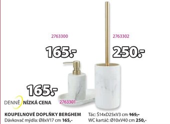 JYSK KOUPELNOVÉ DOPLŇKY BERGHEM nabídka