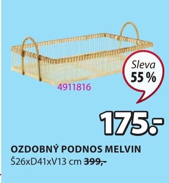 JYSK OZDOBNÝ PODNOS MELVIN nabídka