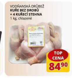 Flop Kuře bez drobů + 4 kuřecí stehna 1 kg nabídka