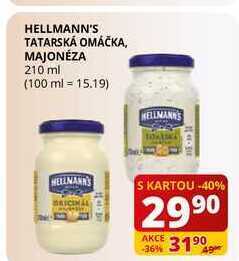 Flop Hellmann's tatarská omáčka 210 ml nabídka