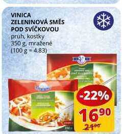 Flop Vinica zeleninová směs pod svíčkovou pruh, kostky 350 g nabídka