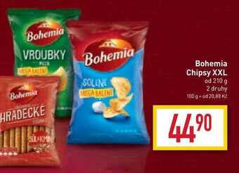 Billa Bohemia chipsy xxl od 210 g nabídka