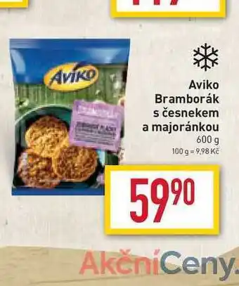 Billa Aviko bramborák s česnekem a majoránkou 600 g nabídka