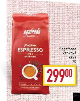Billa Segafredo zrnková káva 1 kg nabídka