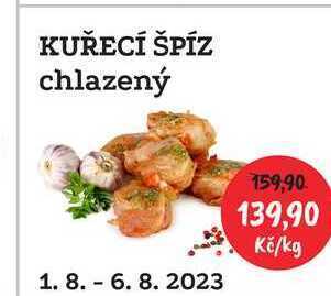 RABBIT řeznictví Kuřecí špíz chlazený 1kg nabídka