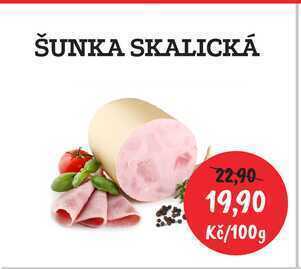 RABBIT řeznictví Šunka skalická 100g nabídka