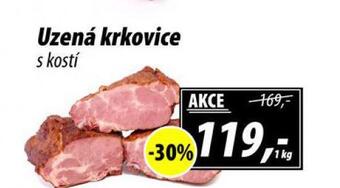 ZEMAN Uzená krkovice s kostí nabídka