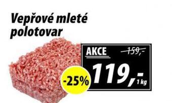 ZEMAN Vepřové mleté polotovar nabídka