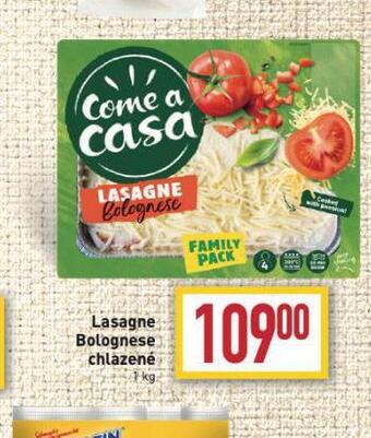 Billa Lasagne bolognese nabídka