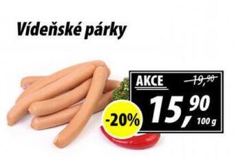 ZEMAN Vídeňské párky nabídka