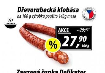 ZEMAN Dřevorubecká klobása nabídka