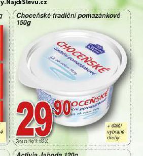 Hruška Choceňské tradiční pomazánkové nabídka
