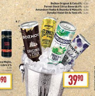 Billa Božkov & cola nabídka