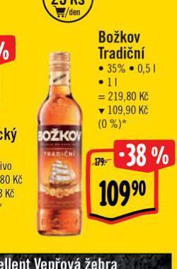 Albert Božkov tradiční nabídka