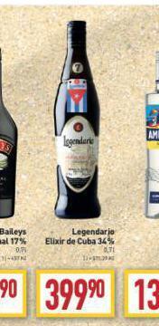 Billa Legendario elixir de cuba nabídka