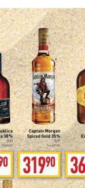 Billa Captain morgan spiced gold nabídka