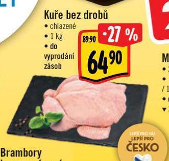 Albert Kuře bez drobů nabídka
