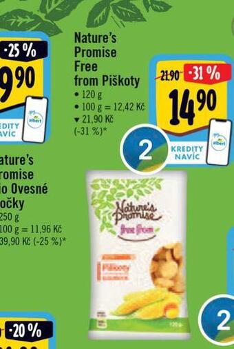 Albert Free from piškoty nabídka