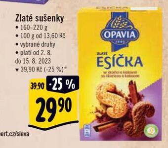 Albert Zlaté sušenky nabídka