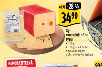 Albert Sýr ementálského typu nabídka