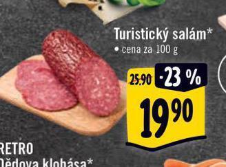 Albert Turistický salám nabídka