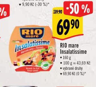 Albert Rio mare insalatissime nabídka